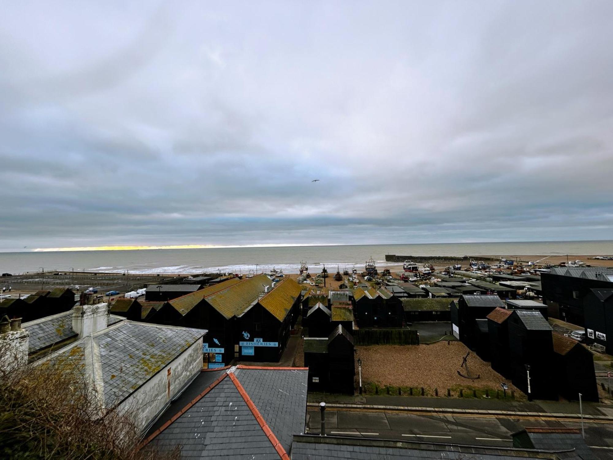 Hastings Old Town Tackleway Privileged Sea Views Whole House 3 Beds Exteriér fotografie